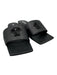 Versace Shoe Size 39 Black Leather Upper Medusa Square Toe Slide Mule Sandals Black / 39