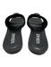 Versace Shoe Size 39 Black Leather Upper Medusa Square Toe Slide Mule Sandals Black / 39