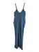 Splendid Size XS Blue Lyocell blend Tie Detail back elastic waist Jumpsuit Blue / XS