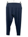 Set Active Size XL Navy Blue Nylon Blend High Rise 7/8 length Leggings Navy Blue / XL