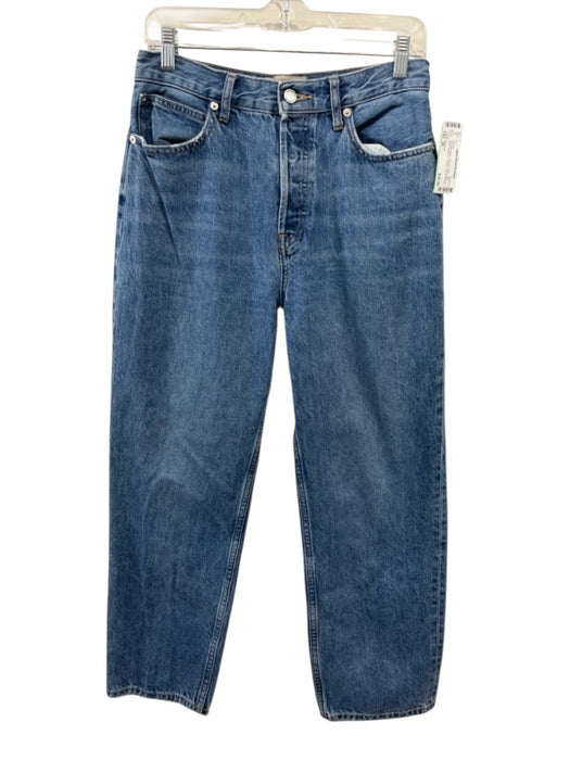 Everlane Size 28 Medium Wash Organic Cotton High Rise Button Fly Jeans Medium Wash / 28