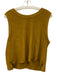 Lululemon Size Est S Yellow Brown Nylon Athletic Sleeveless Perforated Top Yellow Brown / Est S