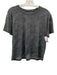 Lululemon Size Est S Gray Nylon Athletic Short Sleeve Perforated Athletic Top Gray / Est S