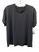 Lululemon Size Est S Black Nylon Athletic Short Sleeve Perforated Athletic Top Black / Est S