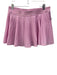 Lululemon Size Est M/L Pin Tar Gray Nylon Blend Pleated Tennis Skirt Skirt Pin Tar Gray / Est M/L