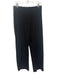 Banana Republic Size 8 Black Rayon Trouser Straight High Rise Pants Black / 8