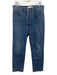 Denim Forum Size 31 Medium Wash Cotton Button Fly Straight High Rise Jeans Medium Wash / 31