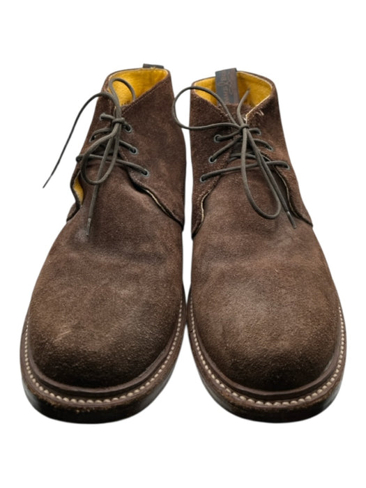 Shoe Size 10.5 AS IS Brown Suede Lace Up Men's Boots Brown / 10.5