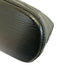 Louis Vuitton Black Leather Epi Zip Close Top Handle Shoulder Bag Black