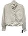 Sundays by WeAreSundays Size S White Cotton Long Sleeve 1/2 Button Collared Top White / S