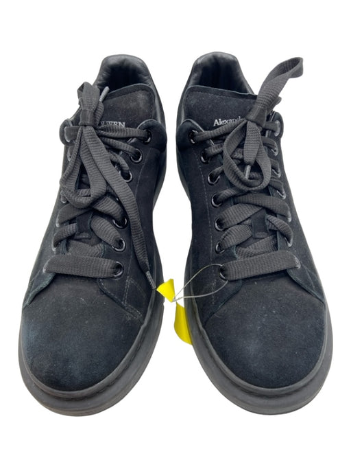 Alexander McQueen Shoe Size 43 Black Suede Solid Sneaker Men's Shoes 43
