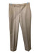 Theory Size 0 Light Beige Virgin Wool Tapered Trouser Pants Light Beige / 0