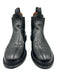 Viberg Shoe Size 10.5E Black Leather Solid Stacked Heel Chelsea Men's Shoes Black / 10.5E