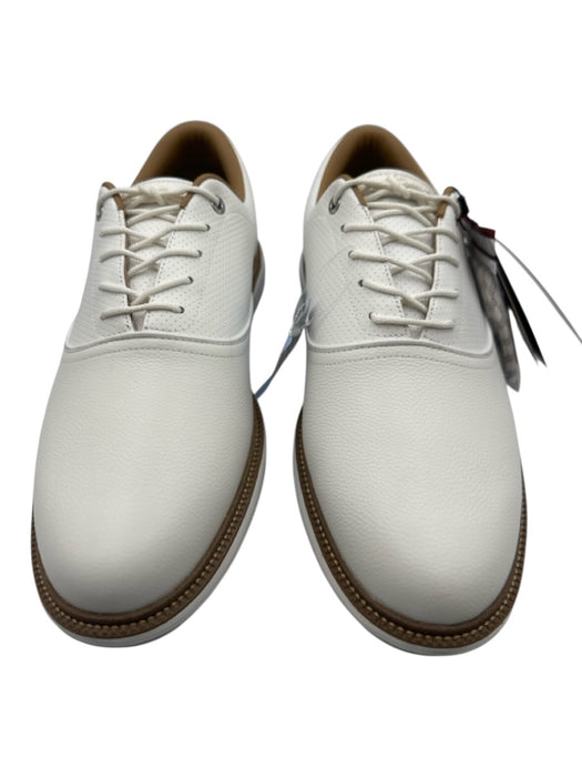 Sun Day Red Shoe Size 11.5 NWT White Leather Solid Golf Men's Shoes White / 11.5