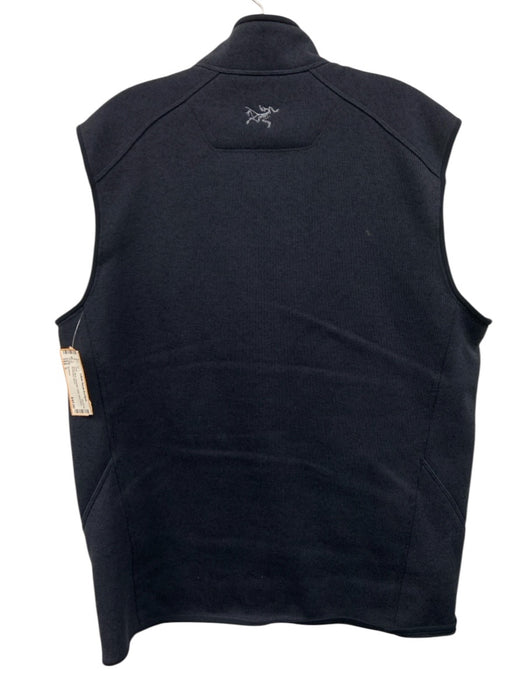 Arcteryx Size L Navy Blue Polyester Solid Sleeveless Men's Vest Navy Blue / L