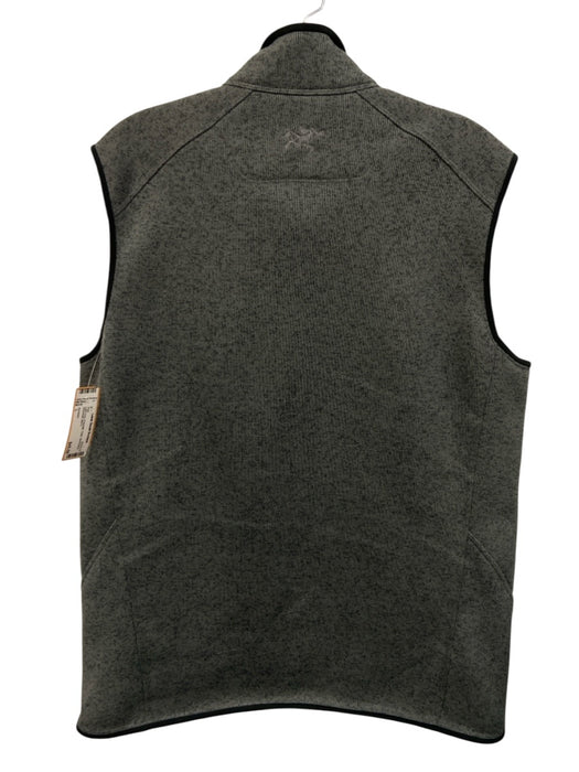 Arcteryx Size L Light Gray Polyester Solid Sleeveless Men's Vest Light Gray / L