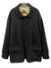 Peter Millar AS IS Black Cotton Solid Buttons Men's Coat Black / L