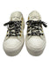 Converse Shoe Size 6.5 White Synthetic Lace Up Cheetah Print Platform Shoes White / 6.5