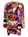 Natori Size S Purple, Orange, Green Polyester Drawstring Waist Abstract Pant Set Purple, Orange, Green / S