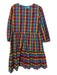 Rujuta Sheth Size M Multi Cotton Long Sleeve Checkered Maxi Dress Multi / M