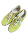 Voile Blanche Shoe Size 37 Green & White Suede Lace Up Rubber Sole Sneakers Green & White / 37