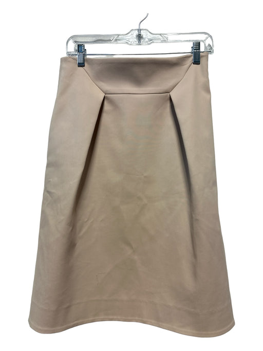 Tibi Size 4 Blush Cotton Blend Pencil Skirt Blush / 4