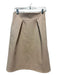Tibi Size 4 Blush Cotton Blend Pencil Skirt Blush / 4