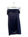 Aritzia Size 4 Purple Acetate Blend Satin Solid Strapless Mini Dress Purple / 4