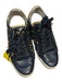 Zadig & Voltaire Shoe Size 40 navy & gold Leather Metallic Animal Print Sneakers navy & gold / 40