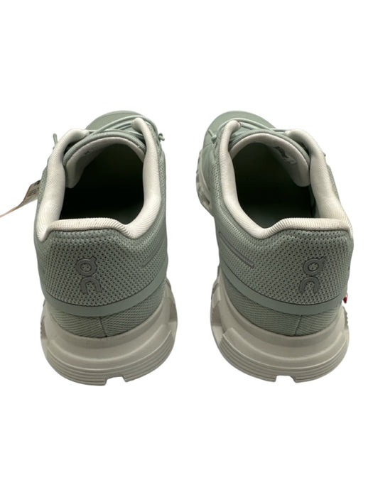 On Cloud Shoe Size 7.5 Light Blue & White Synthetic Solid Low Top Men's Shoes Light Blue & White / 7.5