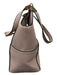 7 Days Active Beige Pebble Leather Gold hardware Side Pockets 2 Handles Tote Bag Beige