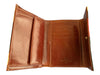 Etro Black & Multi Leather Abstract Print Snap Closure Pockets Wallets Black & Multi