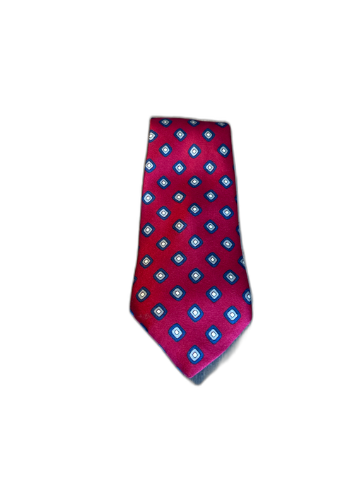 Sulka Red Silk Dots Men's Ties Red