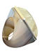 No Brand Marble Stone Statement Chunky Rectangle Ring Marble