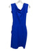 La Petite Robe Chiara Boni Size 42 Blue Polyamide & Elastane Rouched Dress Blue / 42