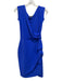 La Petite Robe Chiara Boni Size 42 Blue Polyamide & Elastane Rouched Dress Blue / 42