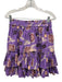 Ulla Johnson Size 4 Purple, Orange, Multi Cotton Micro Pleats Tiered Skirt Set Purple, Orange, Multi / 4