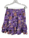 Ulla Johnson Size 4 Purple, Orange, Multi Cotton Micro Pleats Tiered Skirt Set Purple, Orange, Multi / 4