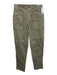 Spanx Size L Green Cotton Blend Stretch Waist Pockets Pants Green / L