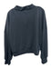 Spanx Size L Black Modal & Polyester Long Sleeve High Neck Drawstring Jacket Black / L