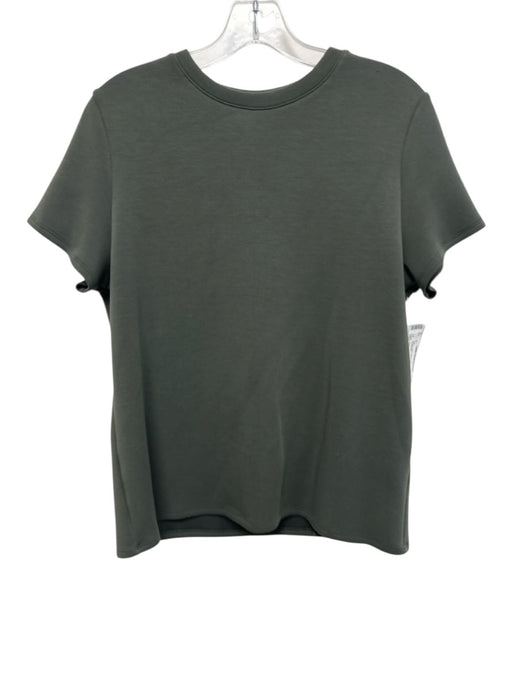 Spanx Size L Green Nylon Blend Short Sleeve T Shirt Top Green / L
