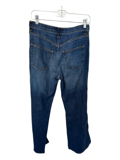 Veronica Beard Size 27 Dark Wash Cotton Blend High Rise Wide Leg Jeans Dark Wash / 27