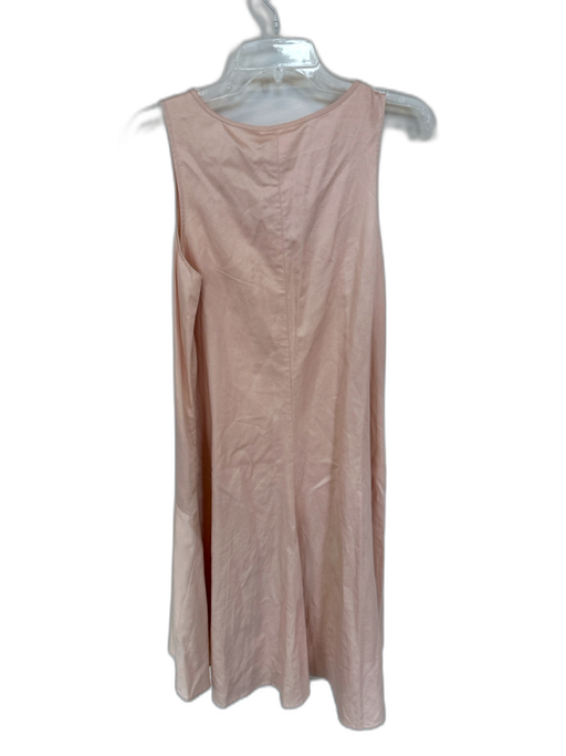 Maeve Size S Peach Cotton Sleeveless hi lo Maxi Dress Peach / S