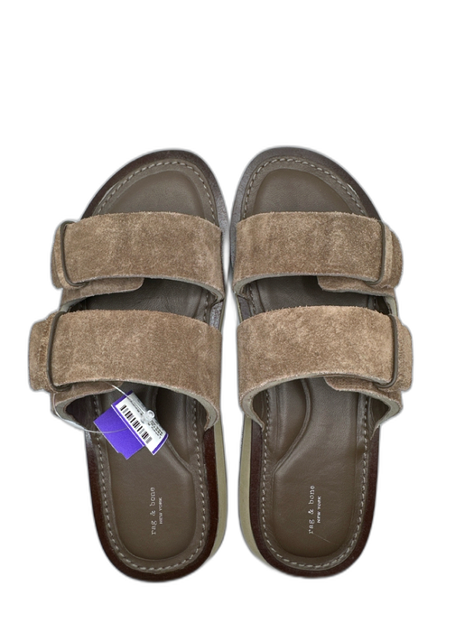 Rag & Bone Shoe Size 38 Gray Suede Slide Sandals Gray / 38