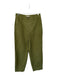 Madewell Size 6 Olive Cotton Blend Wide Leg Buttons Barrel Pants Olive / 6
