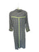 Le Superbe Size S Multi Plaid viscose blend Maxi Buttons Long Sleeve Dress Multi / S
