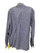 Canali Size L Purple & White Cotton Plaid Button up Men's Long Sleeve Shirt Purple & White / L