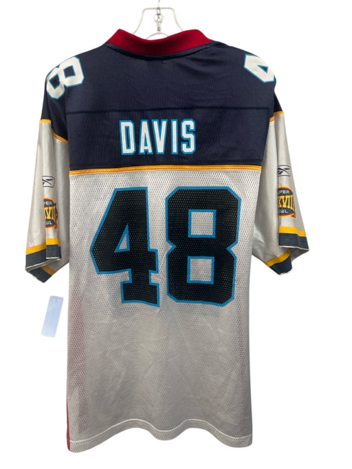 NFL Size M White & Multi Polyester Jersey Men's Short Sleeve White & Multi / M
