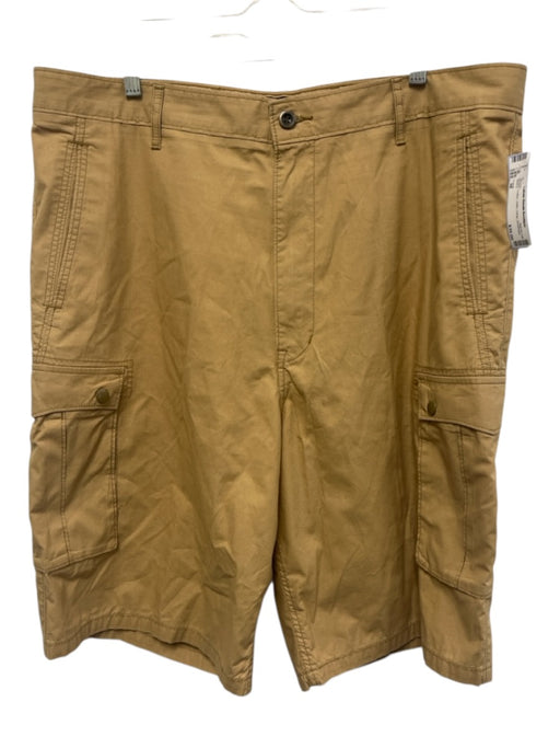 Levis Size 38 Brown Cotton Solid Cargo Men's Shorts Brown / 38