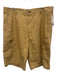 Levis Size 38 Brown Cotton Solid Cargo Men's Shorts Brown / 38